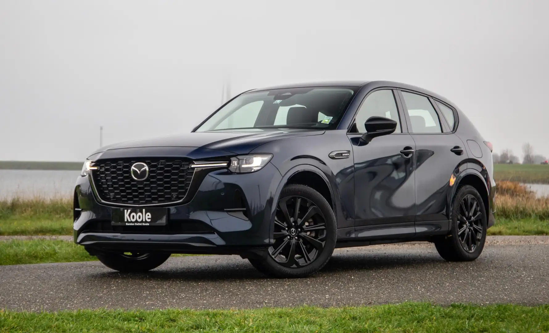 Mazda CX-60 2.5 e-SkyActiv PHEV Homura STOELVERWARMING / CARPL Bleu - 1