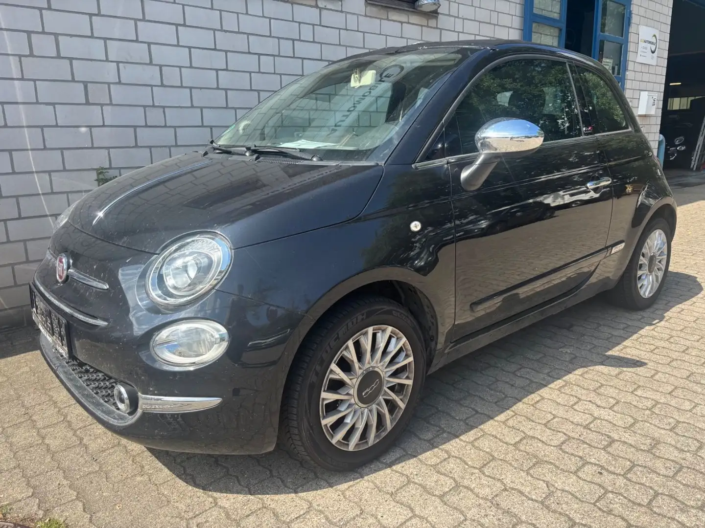 Fiat 500C Lounge UConnect Navi/PDC/DachDefekt Černá - 2