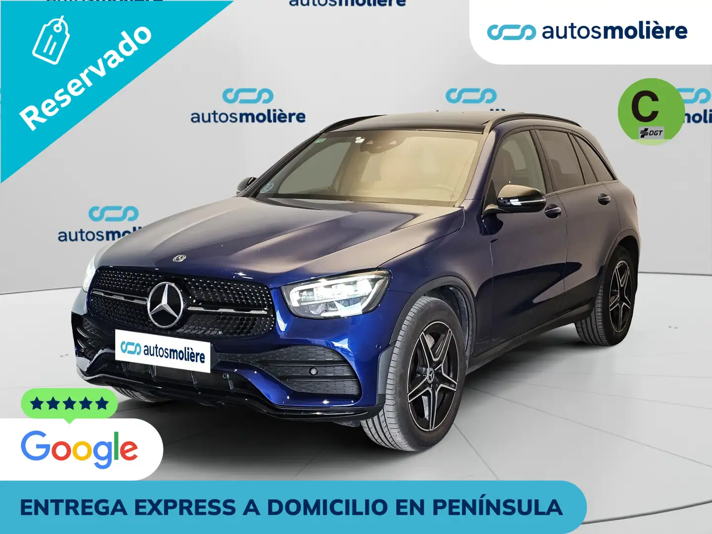 Mercedes-Benz GLC 200 200d 4Matic 9G-Tronic Azul - 1
