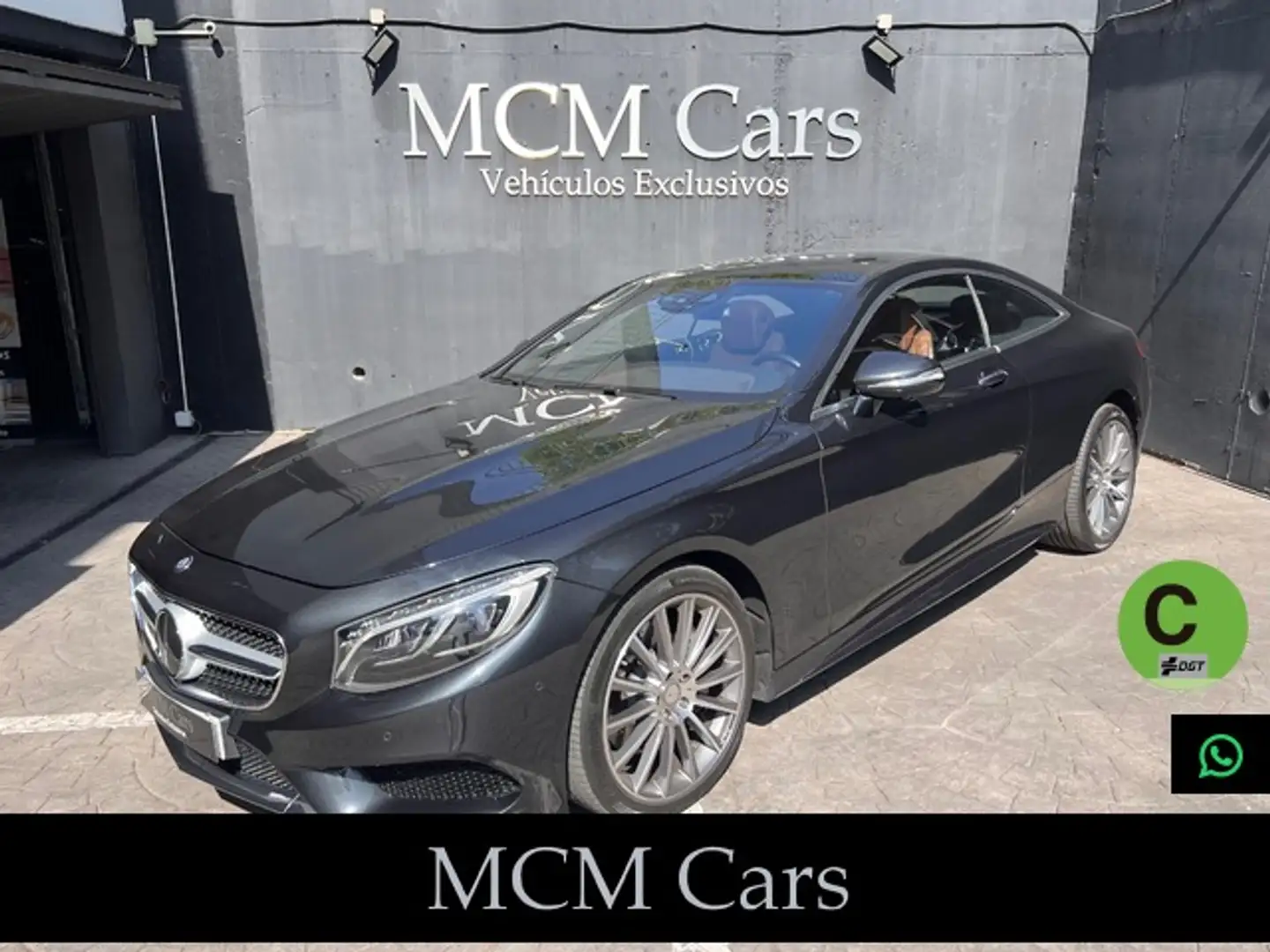 Mercedes-Benz S 500 Coupé 4M Aut. Negro - 1
