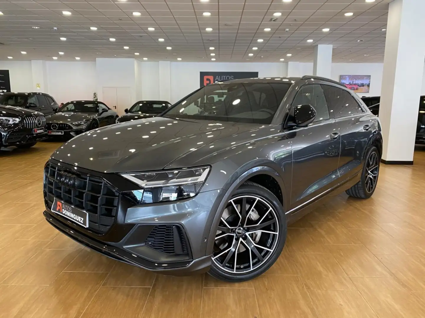 Audi Q8 50 TDI Black line quattro tiptronic Gris - 1