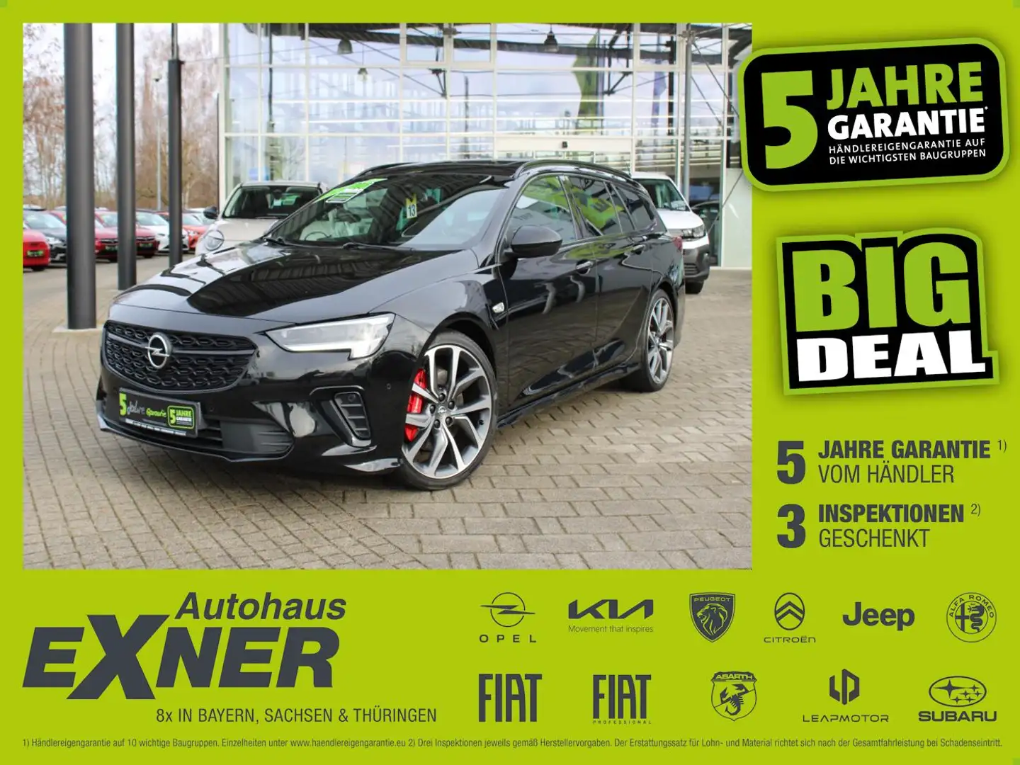 Opel Insignia B Sports Tourer 2.0 SHT 4x4 GSi ACC+AHK Schwarz - 1