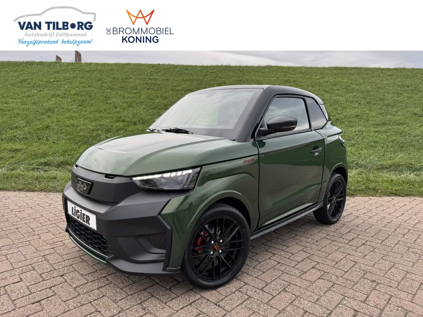 Ligier JS 50 Brommobiel C Sport Ultimate Apple Carplay | Achter Groen - 1