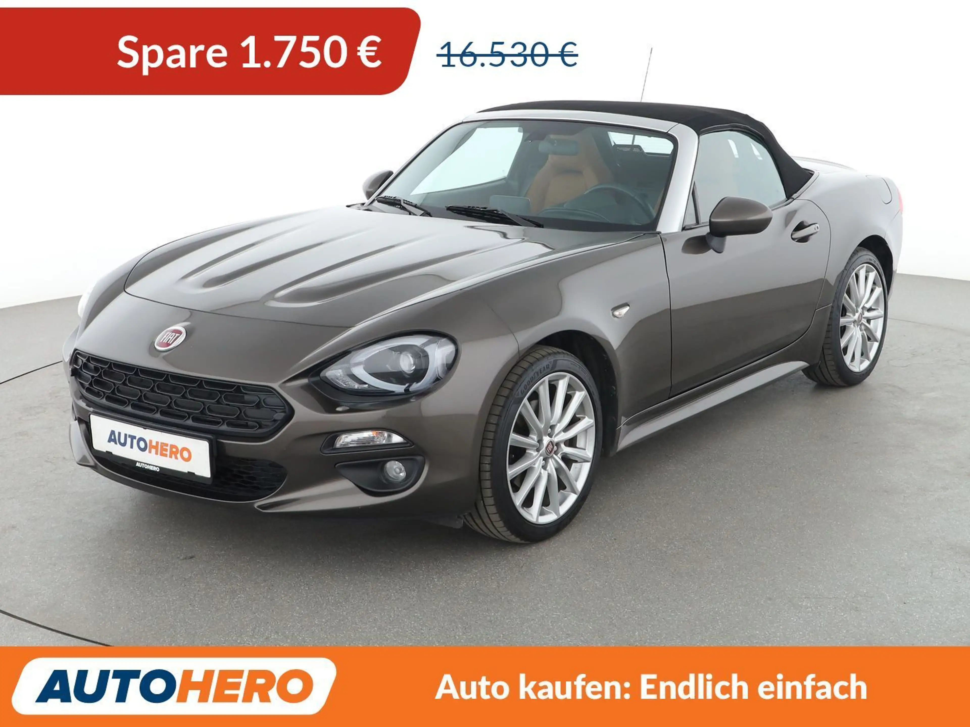 Fiat 124 Spider 1.4 Turbo Lusso*NAVI*LED*CAM*PDC*SHZ*KLIMA*