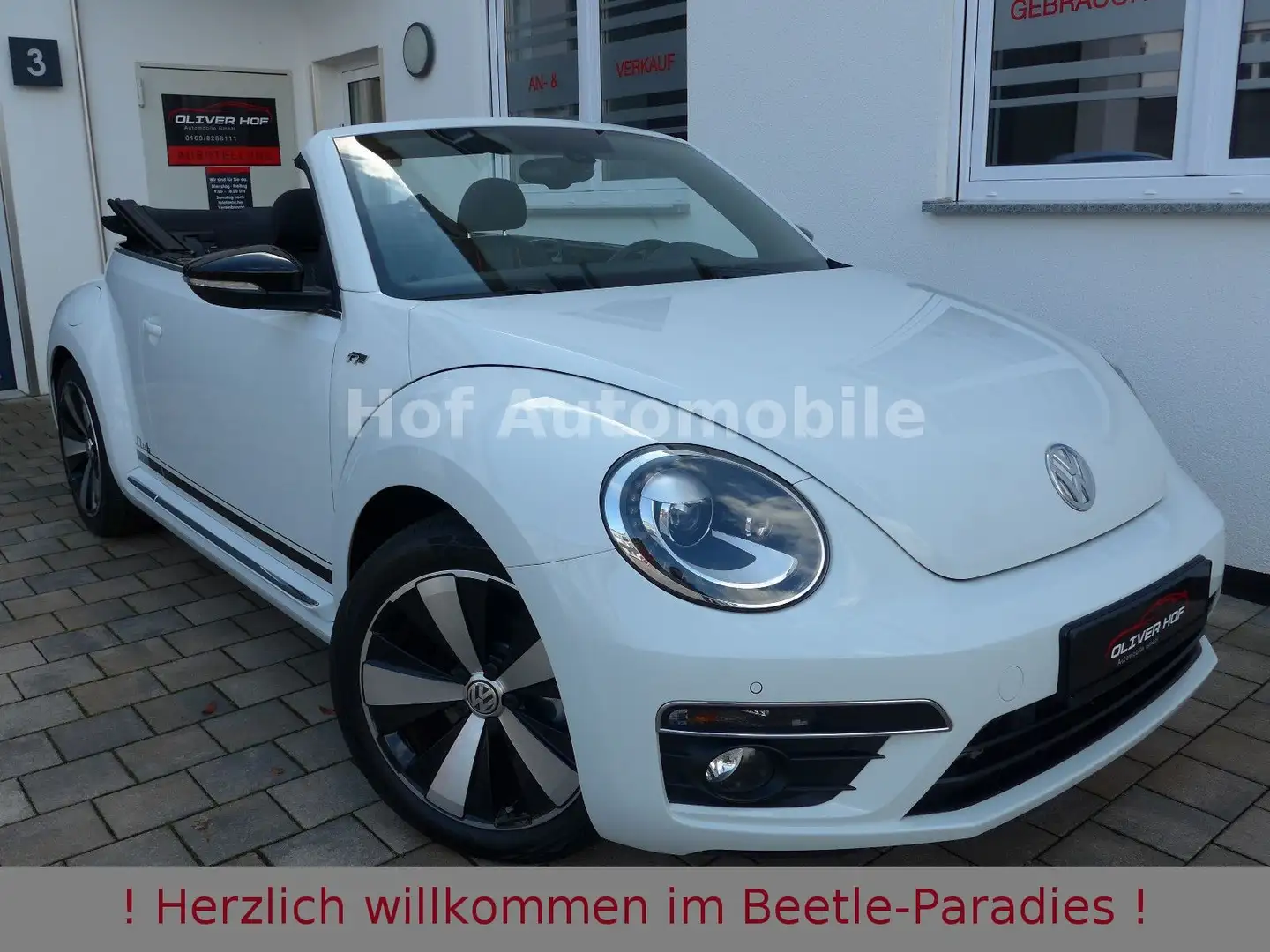 Volkswagen Beetle 1.4TSI R-Line Club Xenon Navi SHZ 2xPDC Bianco - 1