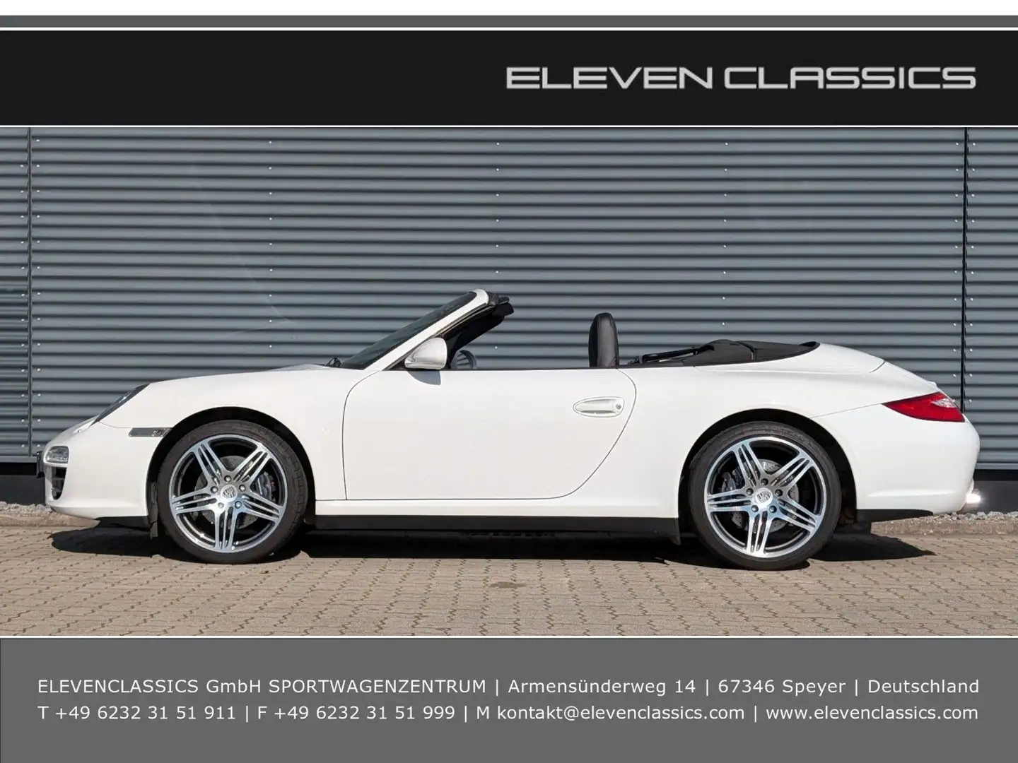 Porsche 997 Carrera 4 Cabriolet Wit - 2
