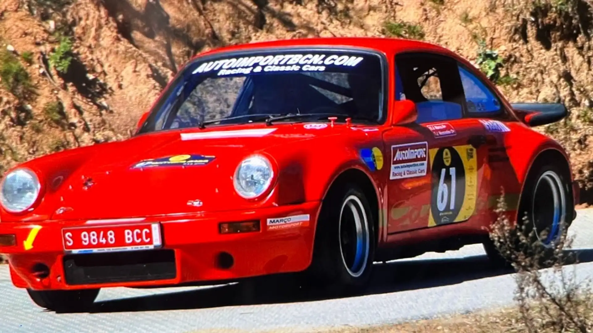 Porsche 911 Deportivo Manual de 2 Puertas Rojo - 1