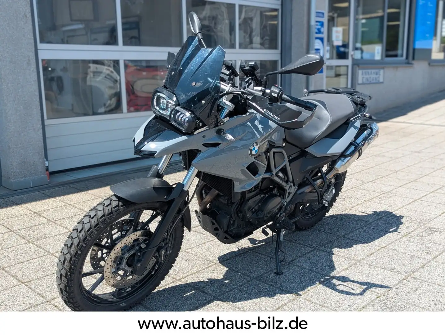 BMW F 700 GS Kofferset Audi Nardogrey Sportauspuff Šedá - 1