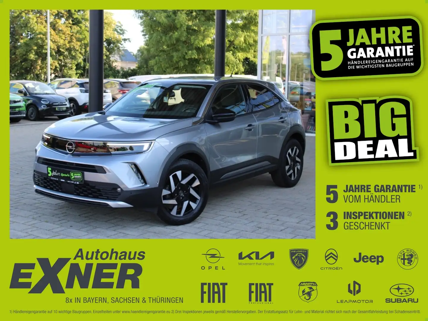 Opel Mokka 1.2 Turbo ELEGANCE LED+SHZ+Winterp.+Kam. Gris - 1