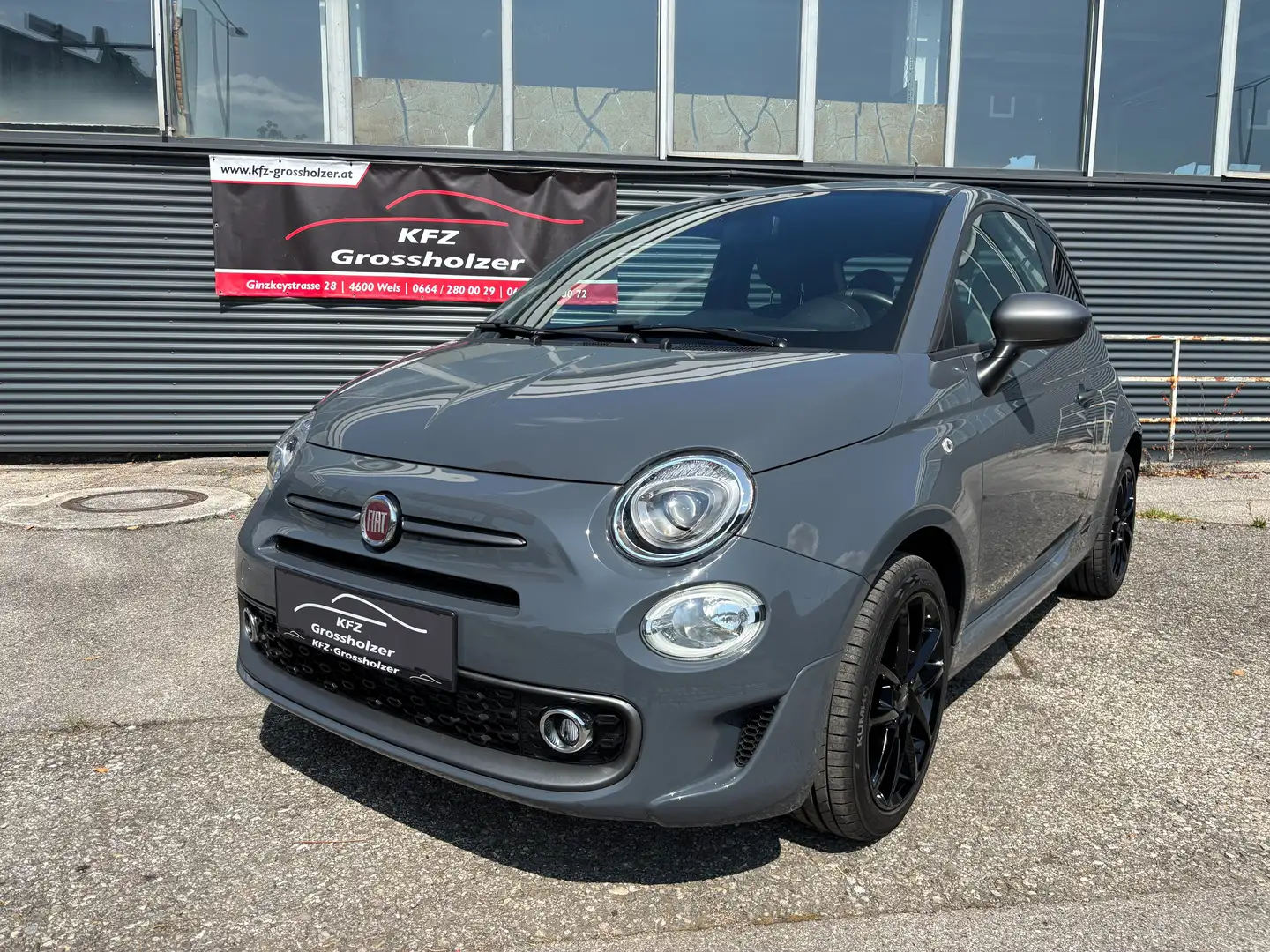 Fiat 500 1.2 Sport "TOP ZUSTAND, 12-MONATE GARANTIE" Grau - 2