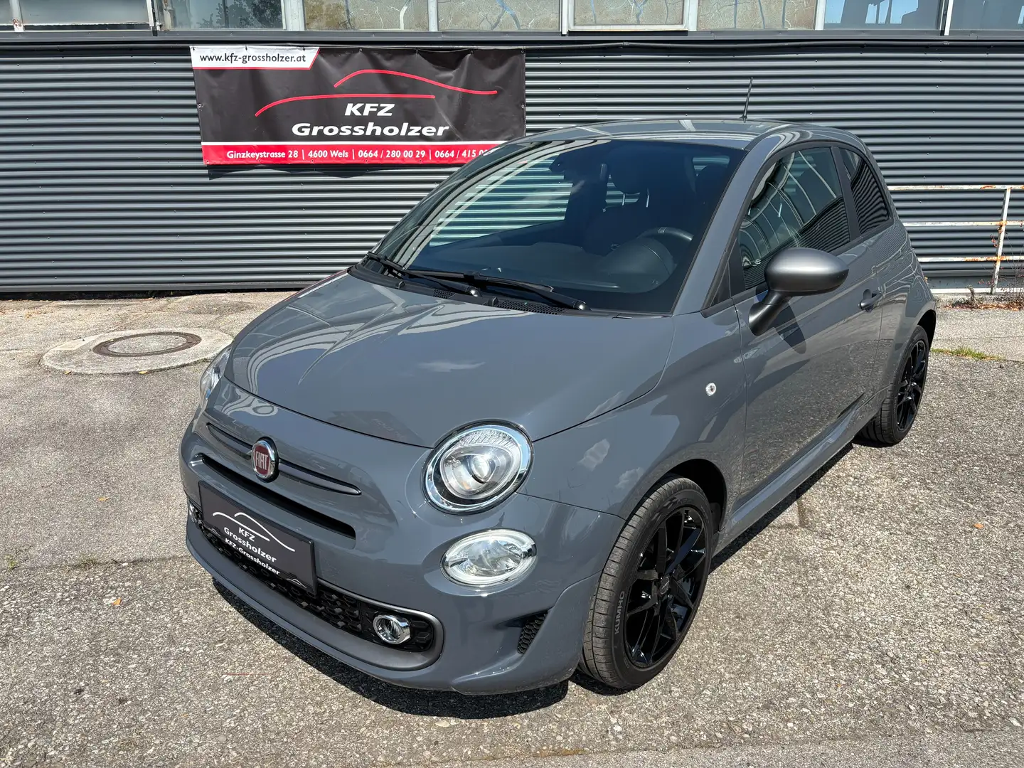 Fiat 500 1.2 Sport "TOP ZUSTAND, 12-MONATE GARANTIE" Grau - 1