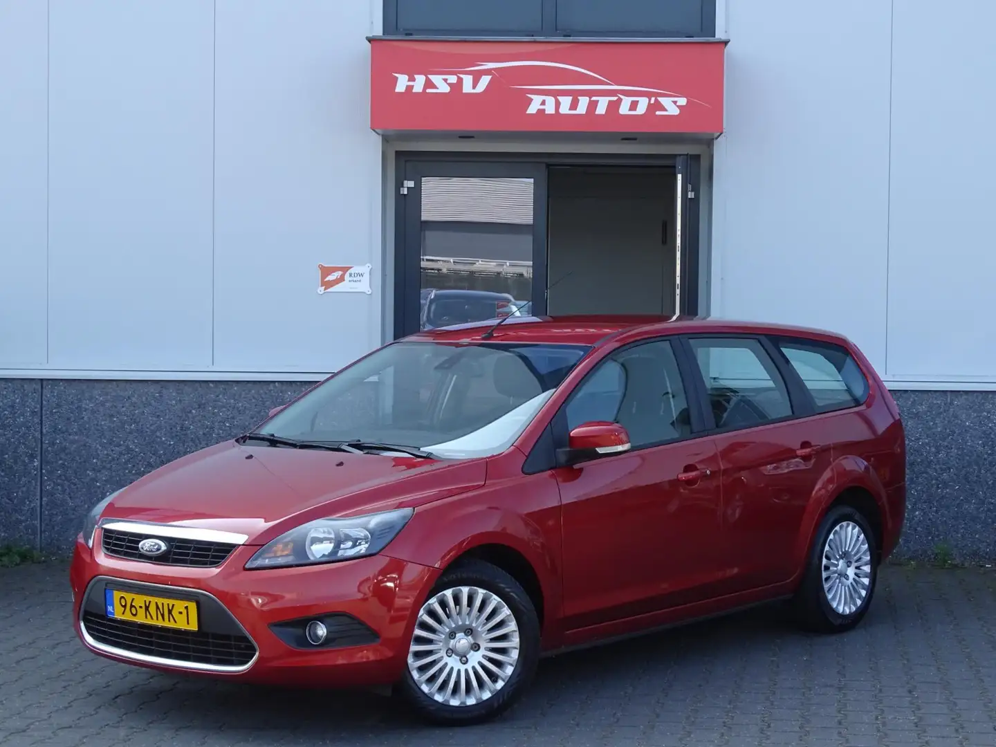 Ford Focus Wagon 1.8 Limited navi LM 4-deurs Orange - 1