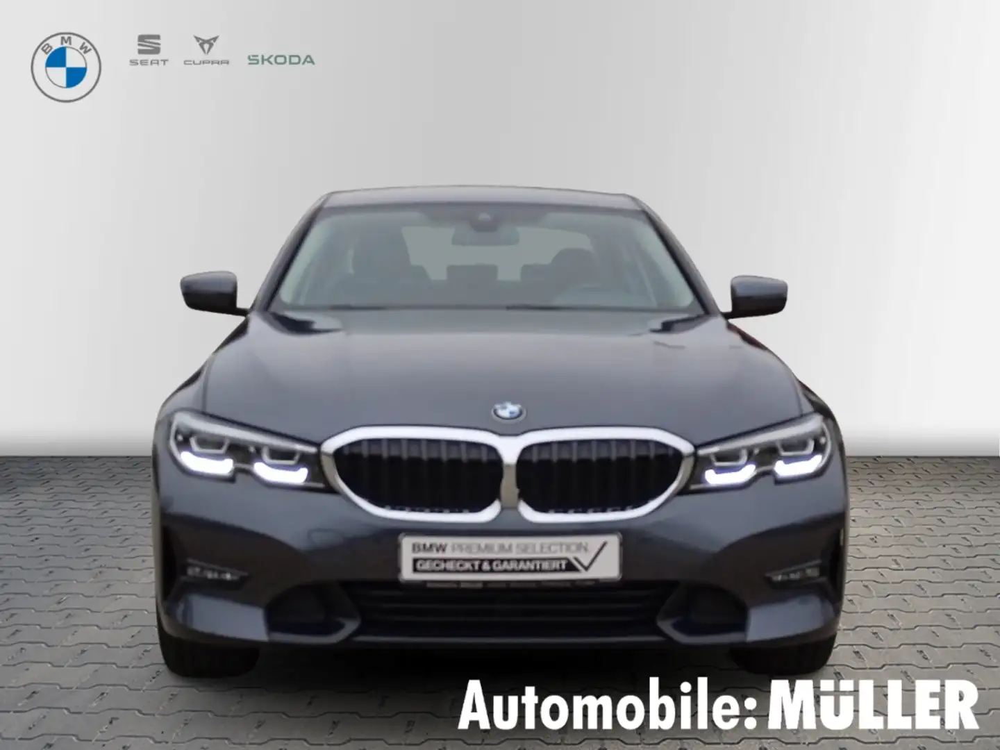 BMW 318 i Lim. SportLine+LED+DAB+HIFI+DRIVING ASSISTENT+ Grijs - 2
