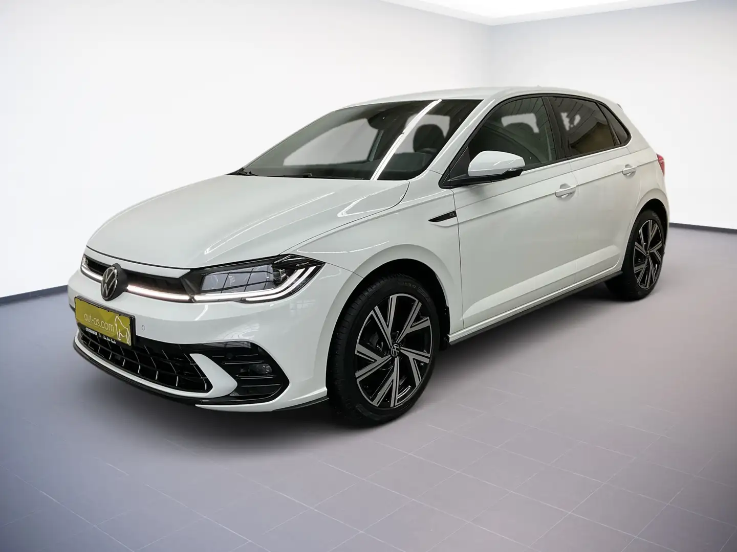 Volkswagen Polo R-LINE 1.0TSI 110PS DSG ACC.KAMERA.NAVI+VC.SHZ.DAB Fehér - 2