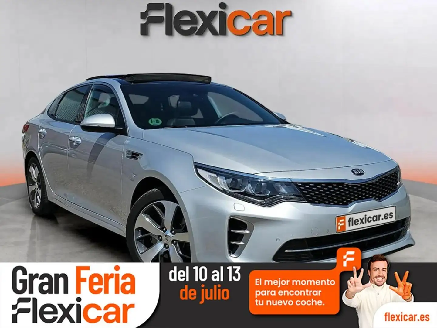 Kia Optima 1.7 CRDi VGT GT Line Eco-Dynamics Grijs - 1