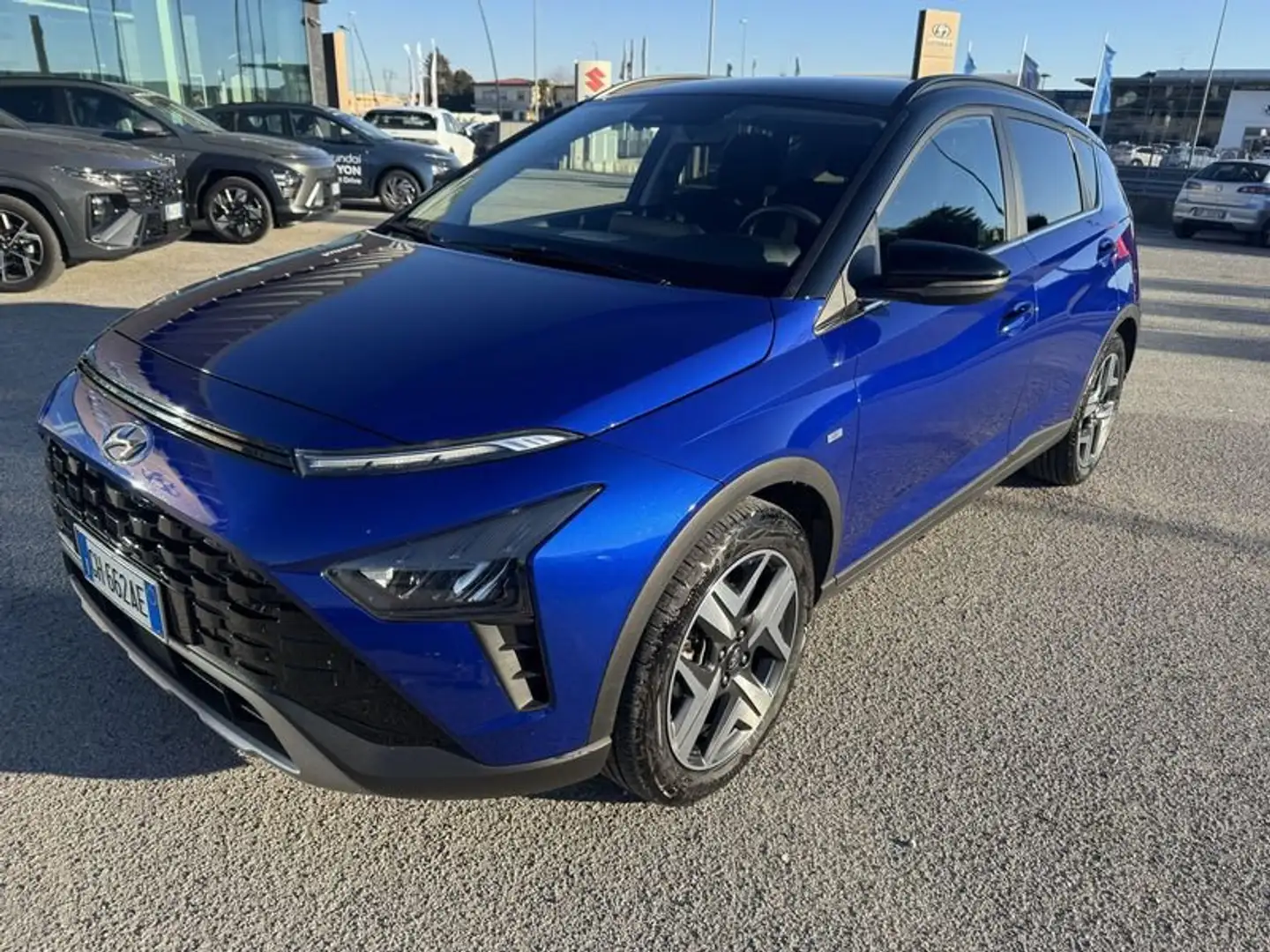 Hyundai BAYON 1.0 T-GDI Hybrid 48V iMT XClass Blauw - 1