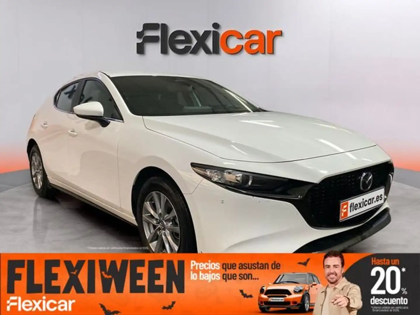 Mazda 3 2.5L e-SKYACTIV G MHEV 103kW Prime-line Blanco - 1