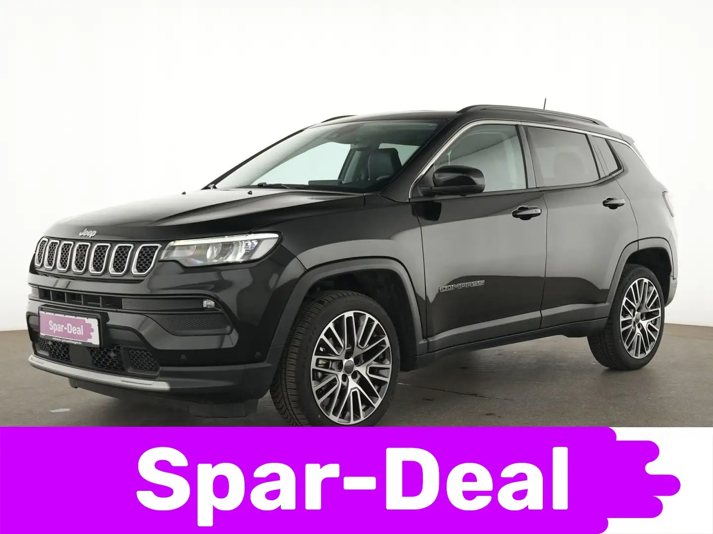 Jeep Compass 1.5 MultiAir FWD Limited 2xKlima ACC AUT Schwarz - 1