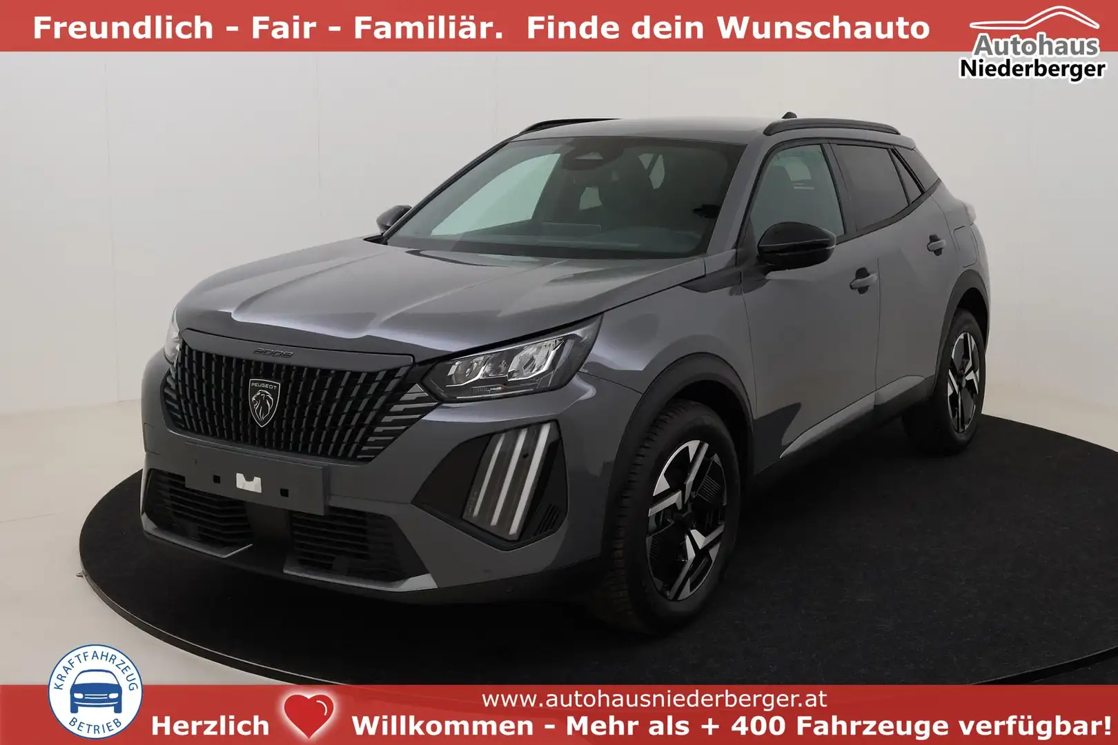 Peugeot 2008 Allure 1.2 Turbo 100 hp Man. 6 74 kW (101 PS), ... Grau - 1