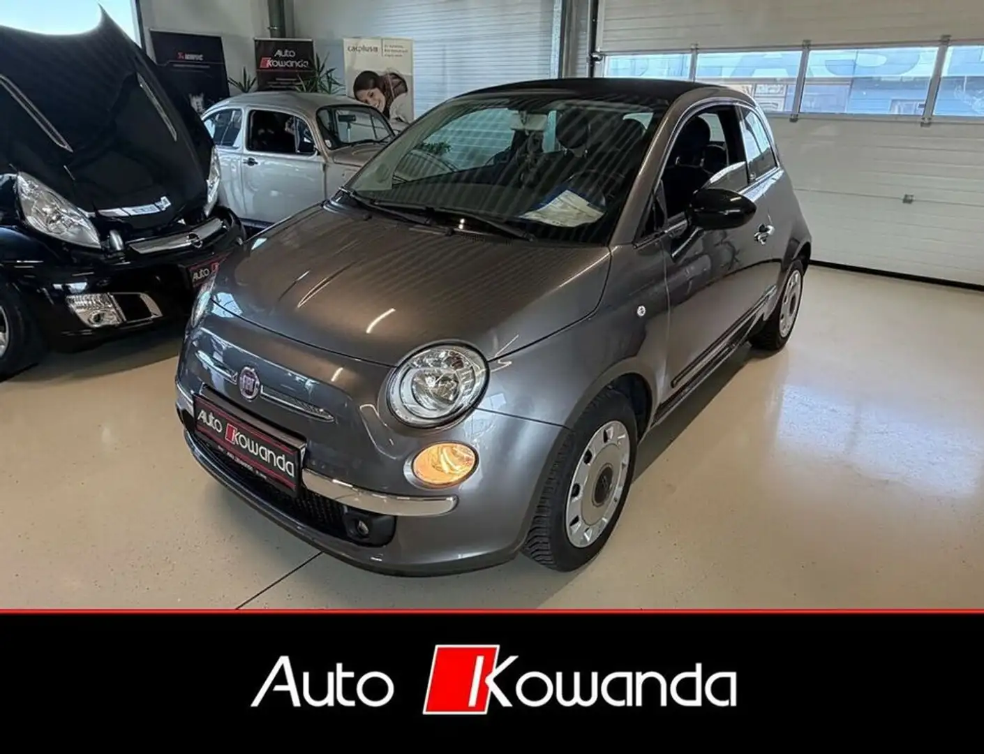 Fiat 500C 500Cabrio Cult Sport Edition -Wenig Km Grau - 2