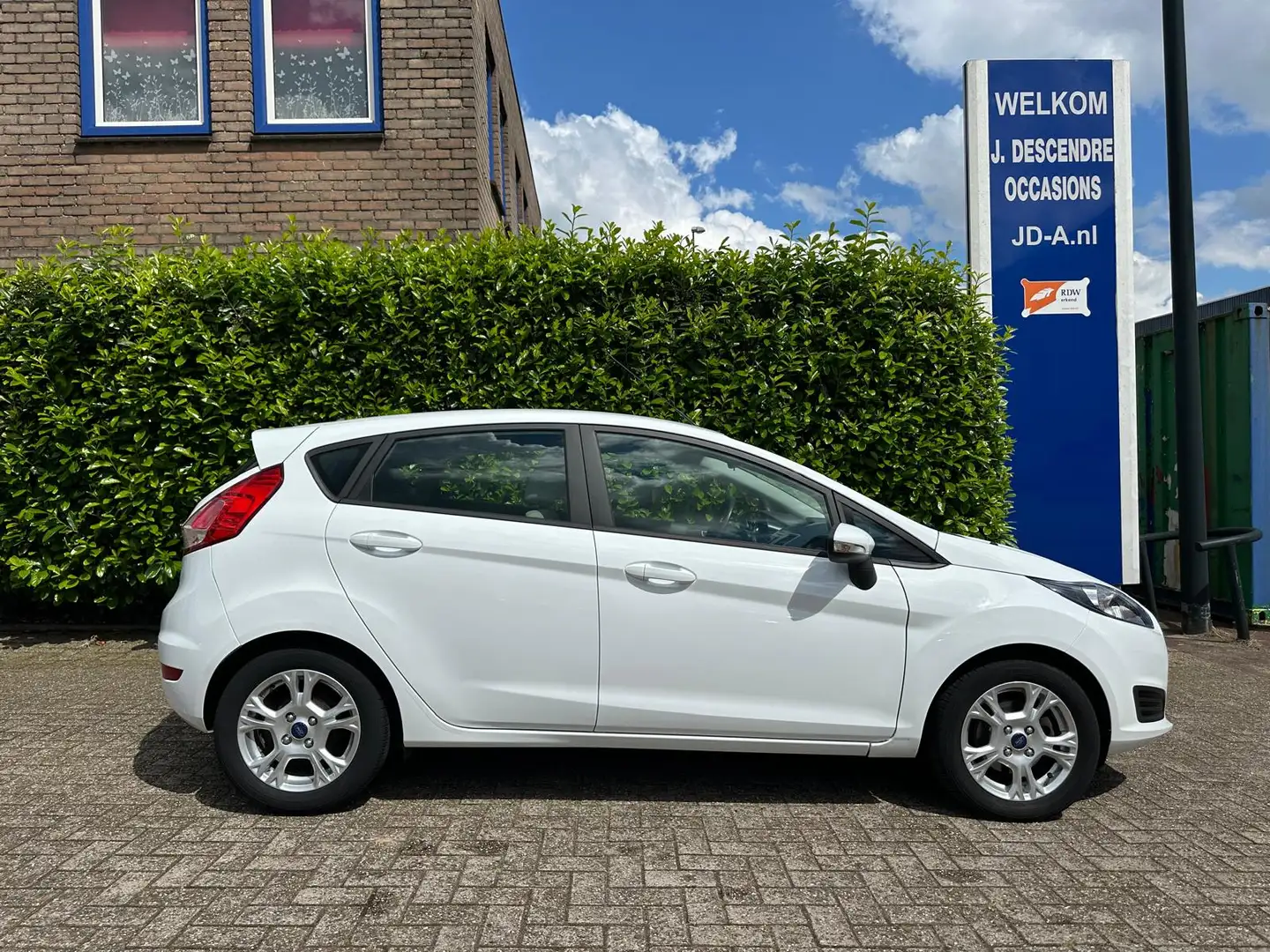 Ford Fiesta 1.0 EcoBoost Airco, Lmv, Elec.Pakket!!!! Blanco - 2