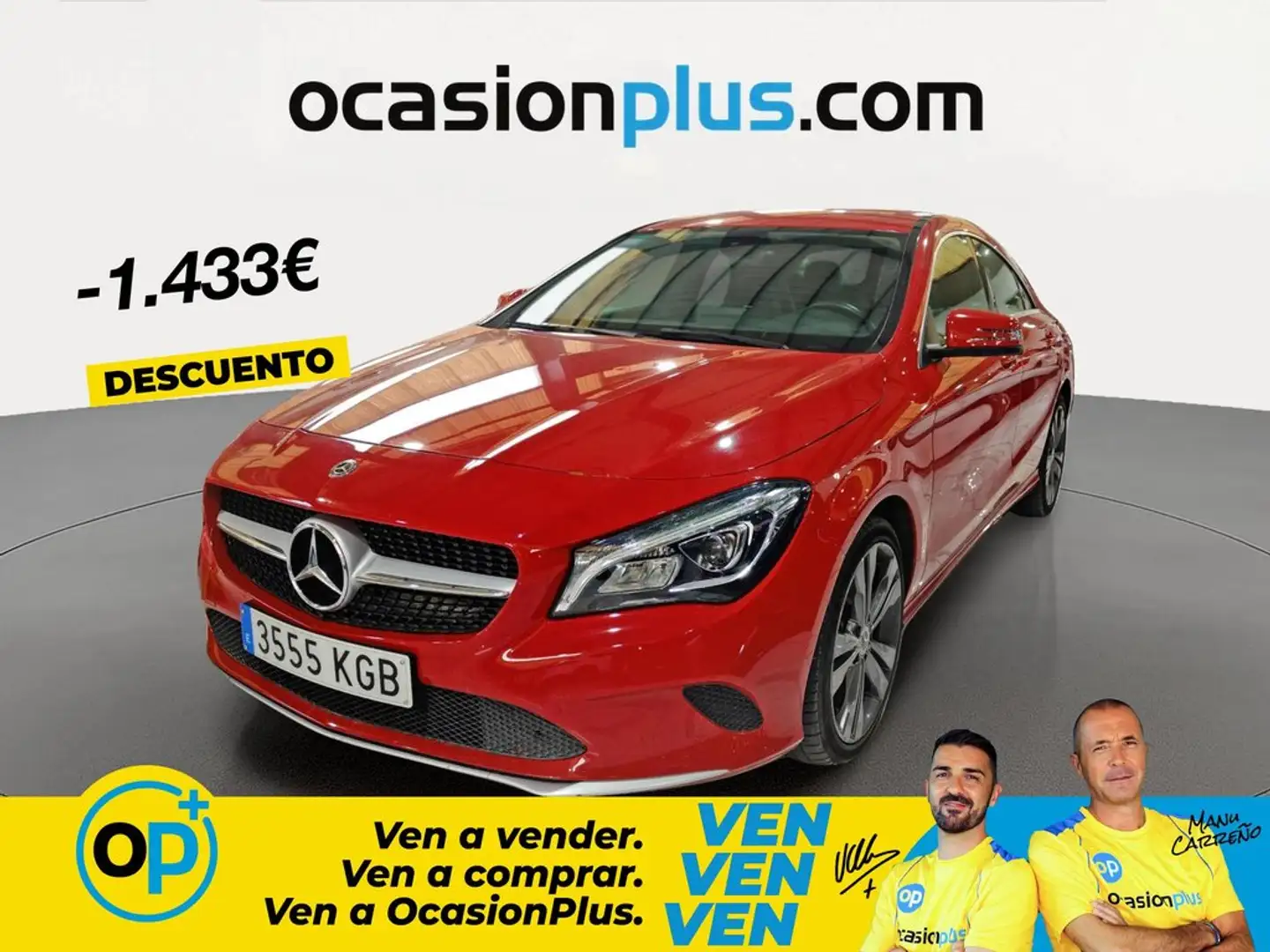 Mercedes-Benz CLA 200 Rojo - 1