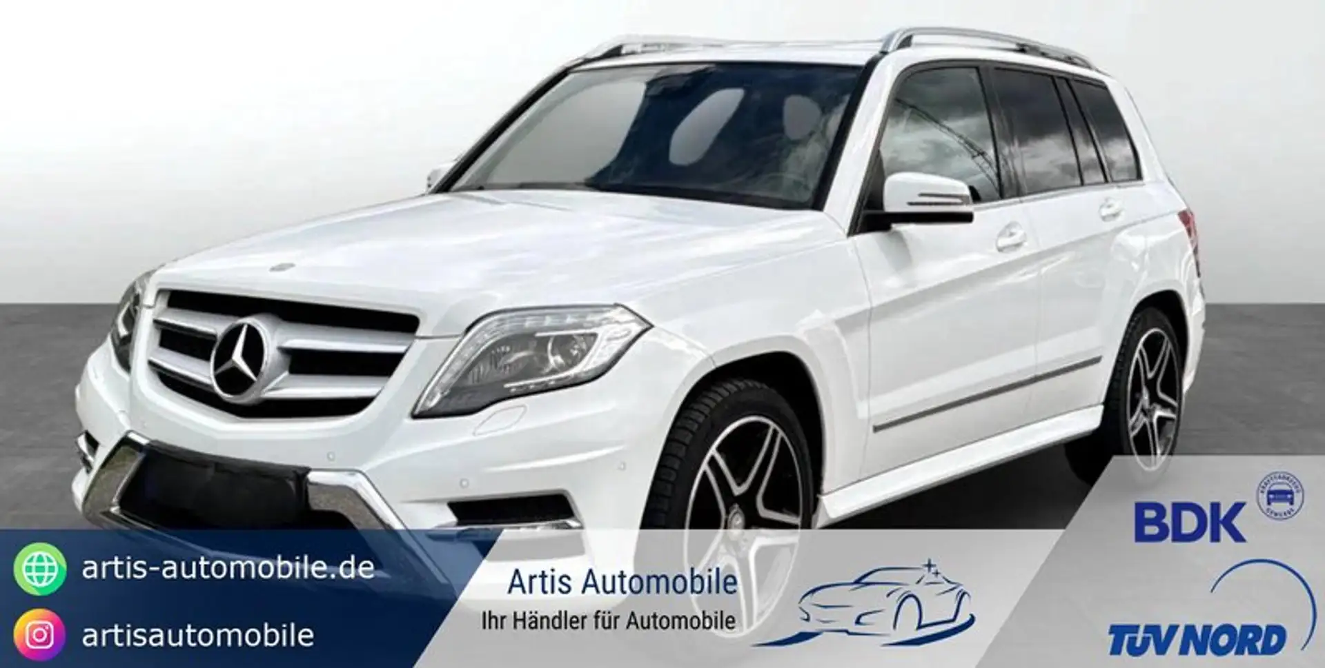 Mercedes-Benz GLK 220 CDI BlueEfficiency 4Matic 4-MATIC*ANHÄNGERKUPPLUNG Blanc - 1