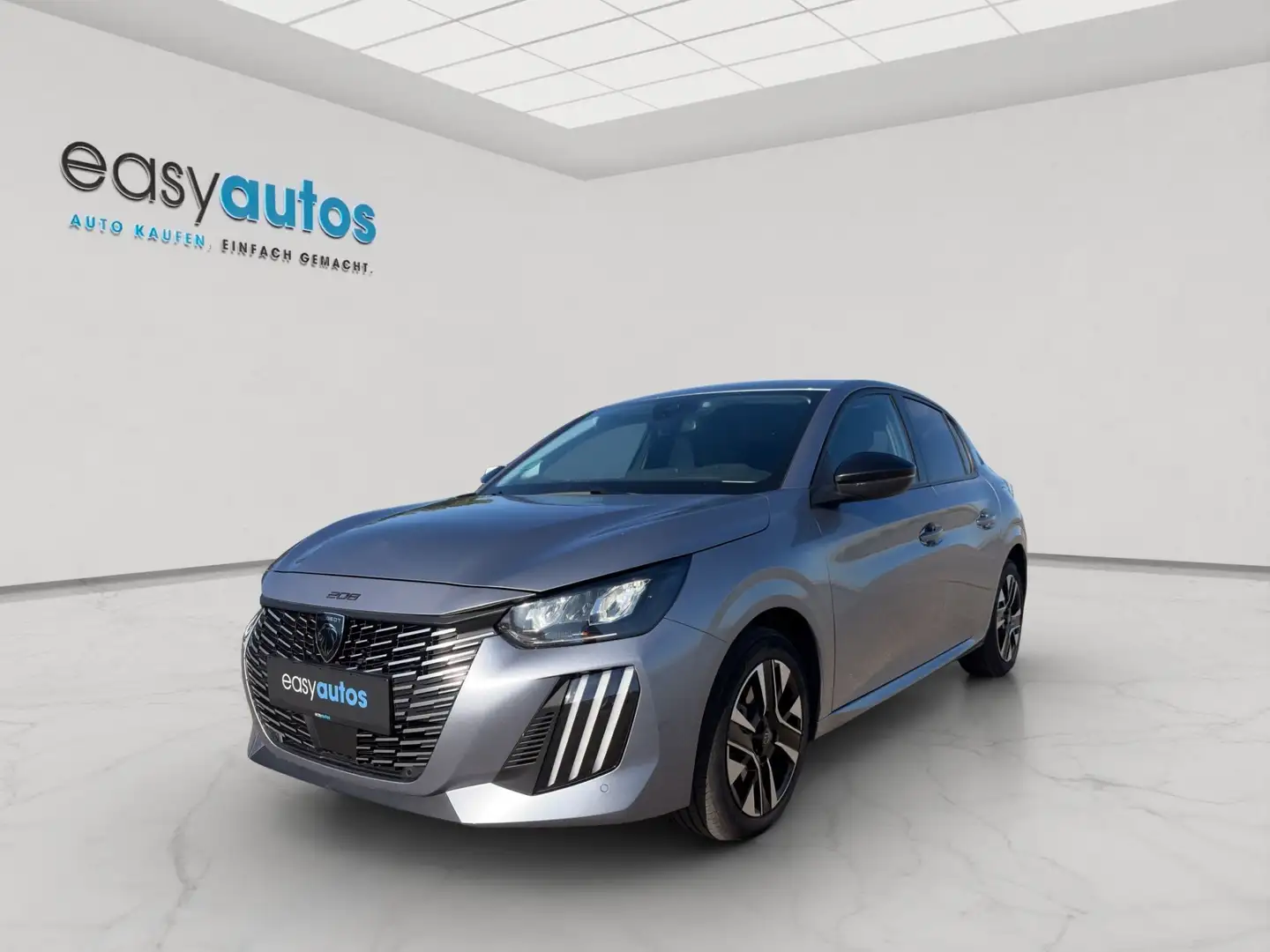 Peugeot 208 1.2 PureTech 100 Allure (EURO 6e) Silber - 1