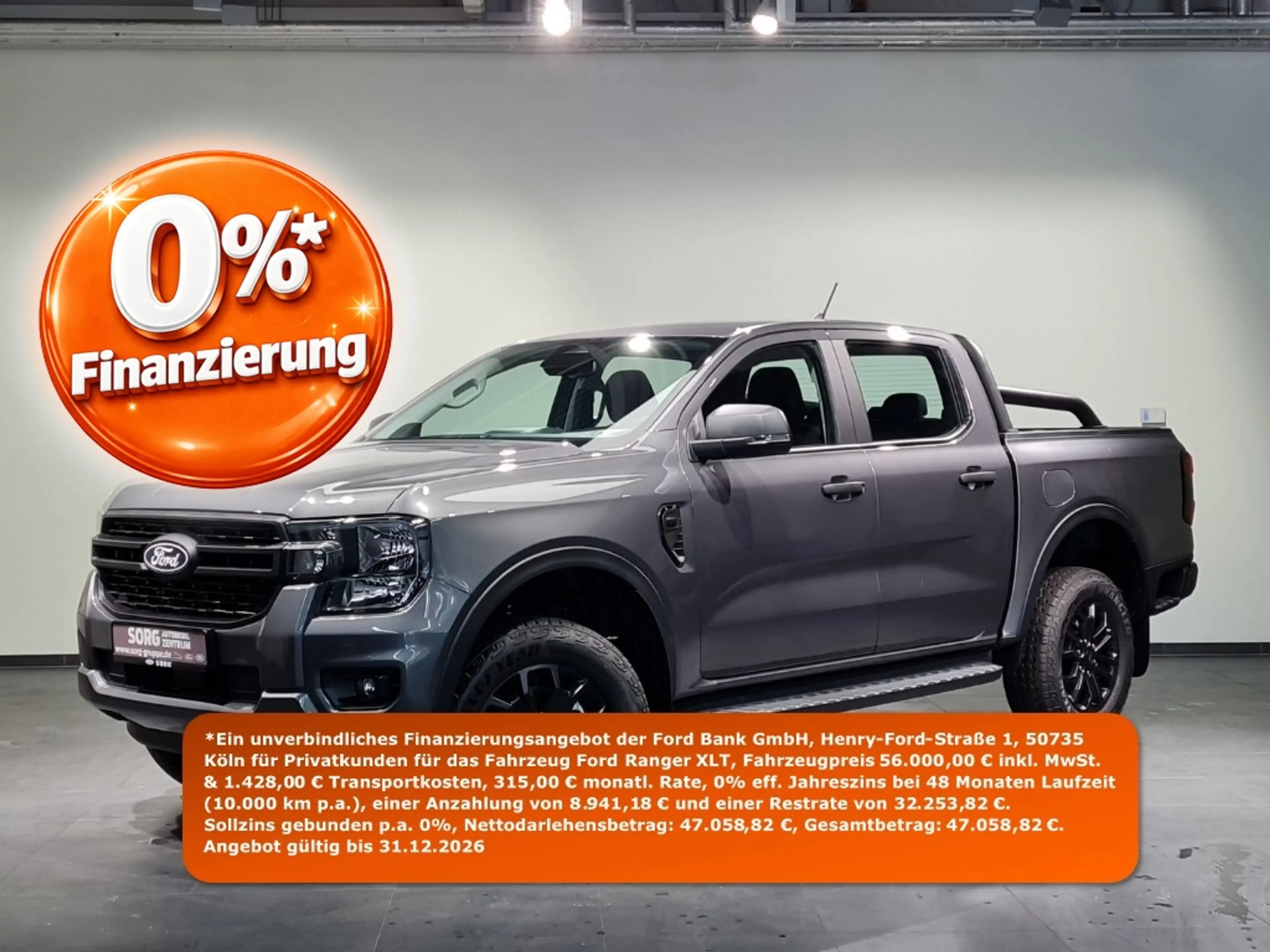 Ford Ranger XLT Doppelkabine 3,0l V6 e-4WD — photo 13
