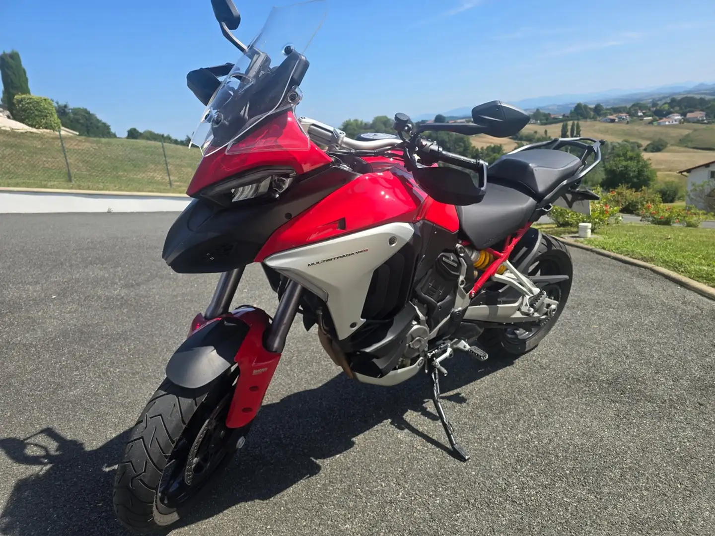Ducati Multistrada 1200 V4S De 2022 révisée sous garantie constructeur Rouge - 2