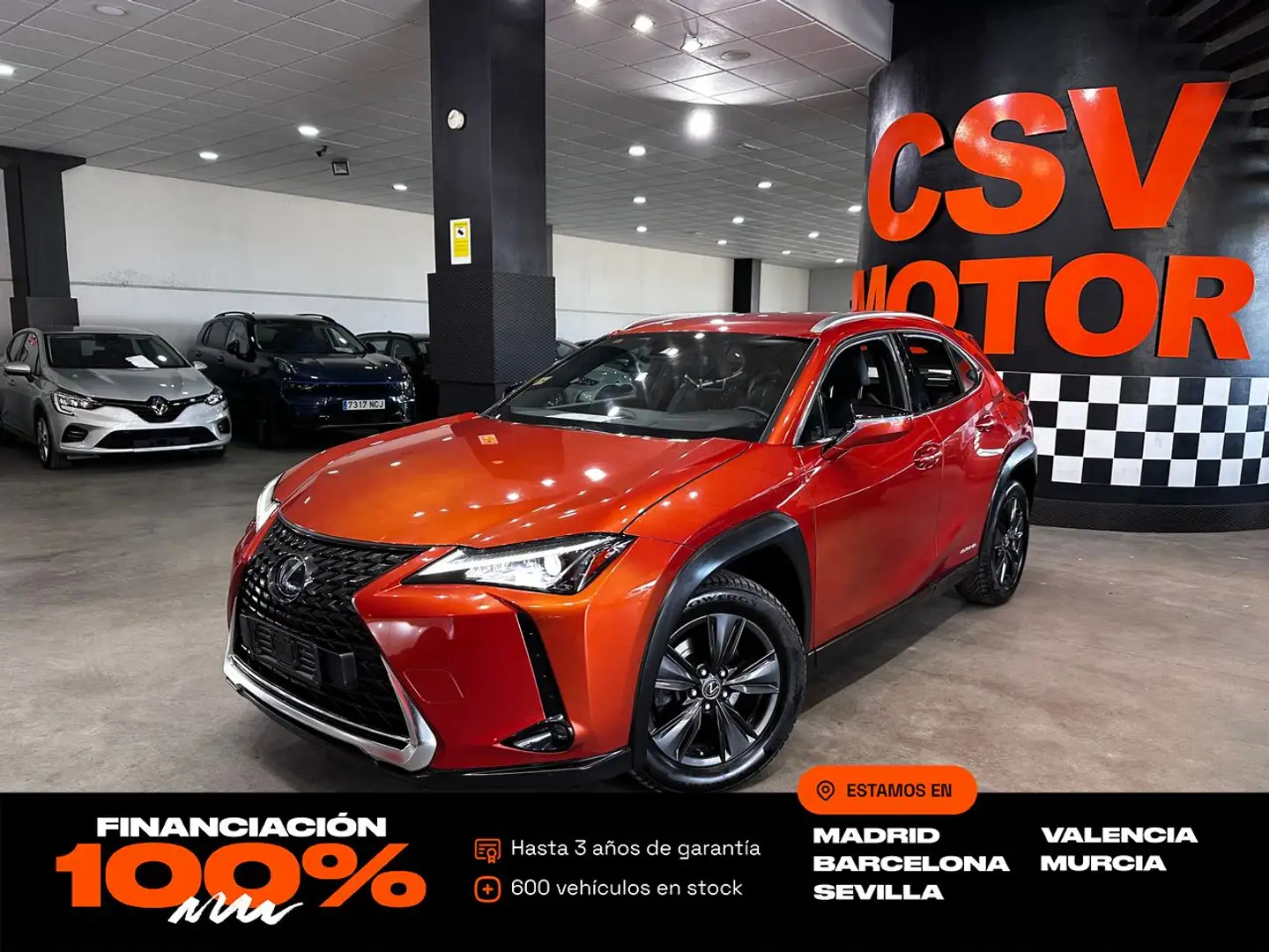 Lexus UX 250h 2.0 Business Orange - 1