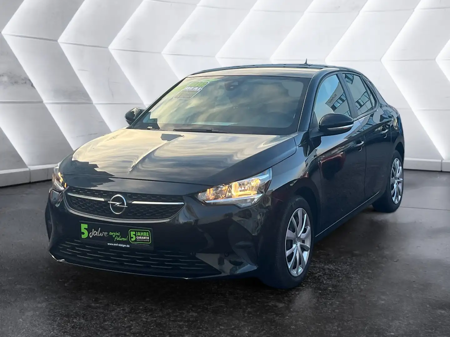 Opel Corsa F 1.2 Turbo Edition PDC SHZ SpurH Schwarz - 2