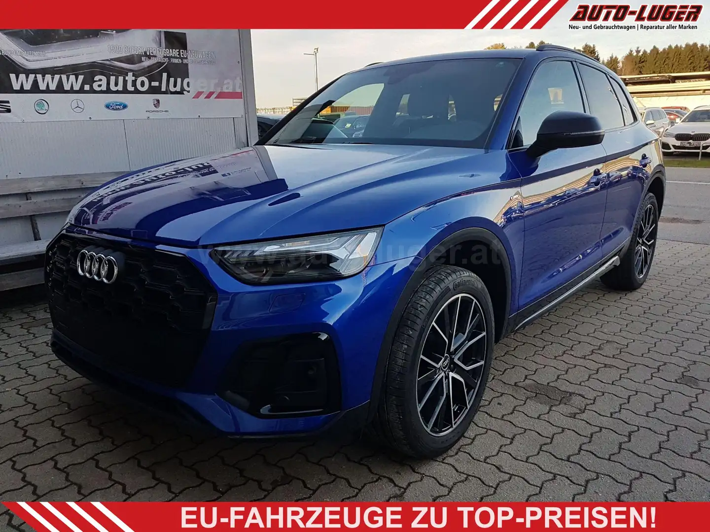 Audi Q5 40 TDI quattro S line *Panorama*Matrix*Virtual ... Blau - 1