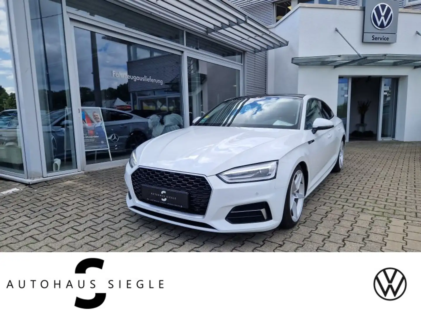 Audi A5 Sportback 35 TDI sport S-tronic Leder/Alc. Navi Ka Weiß - 1