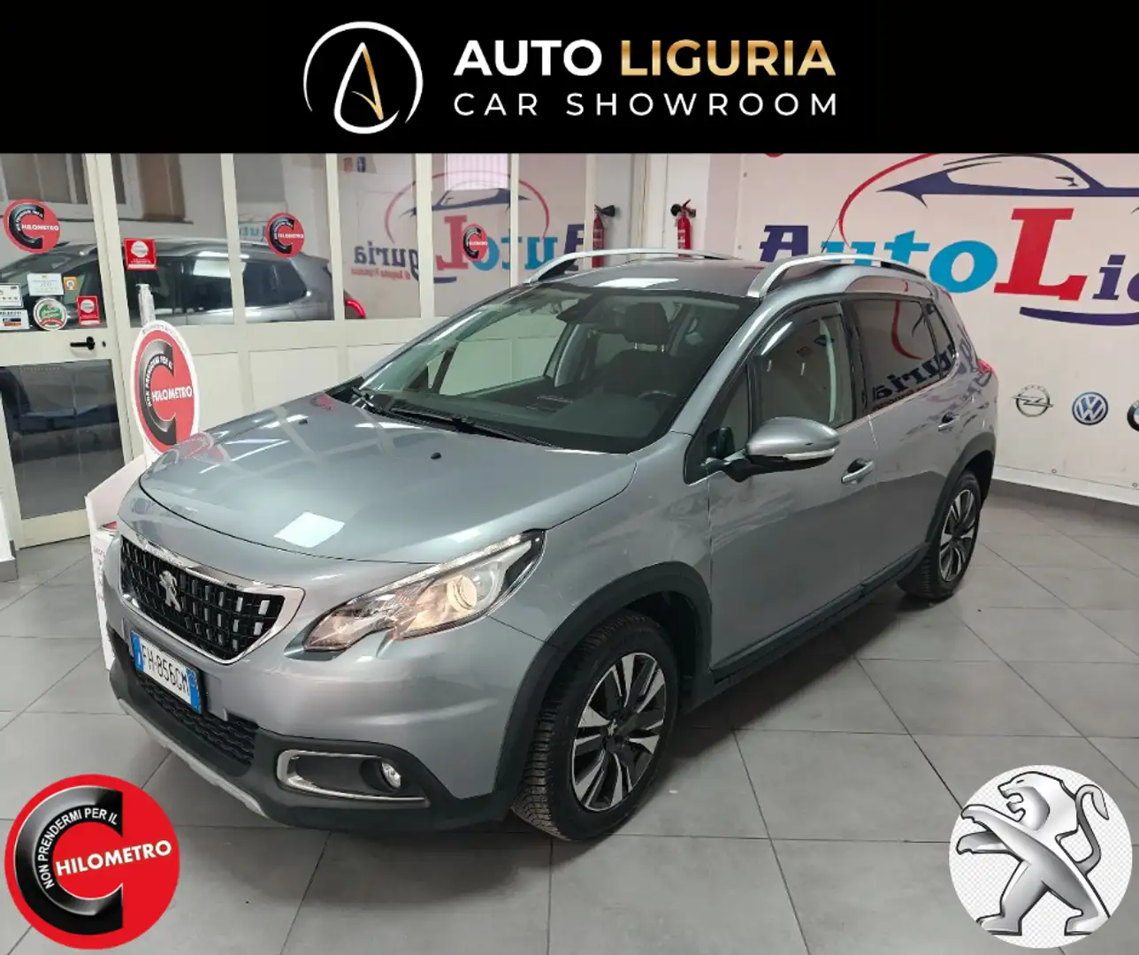 Peugeot 2008 1° serie PureTech 82 Allure Gris - 1