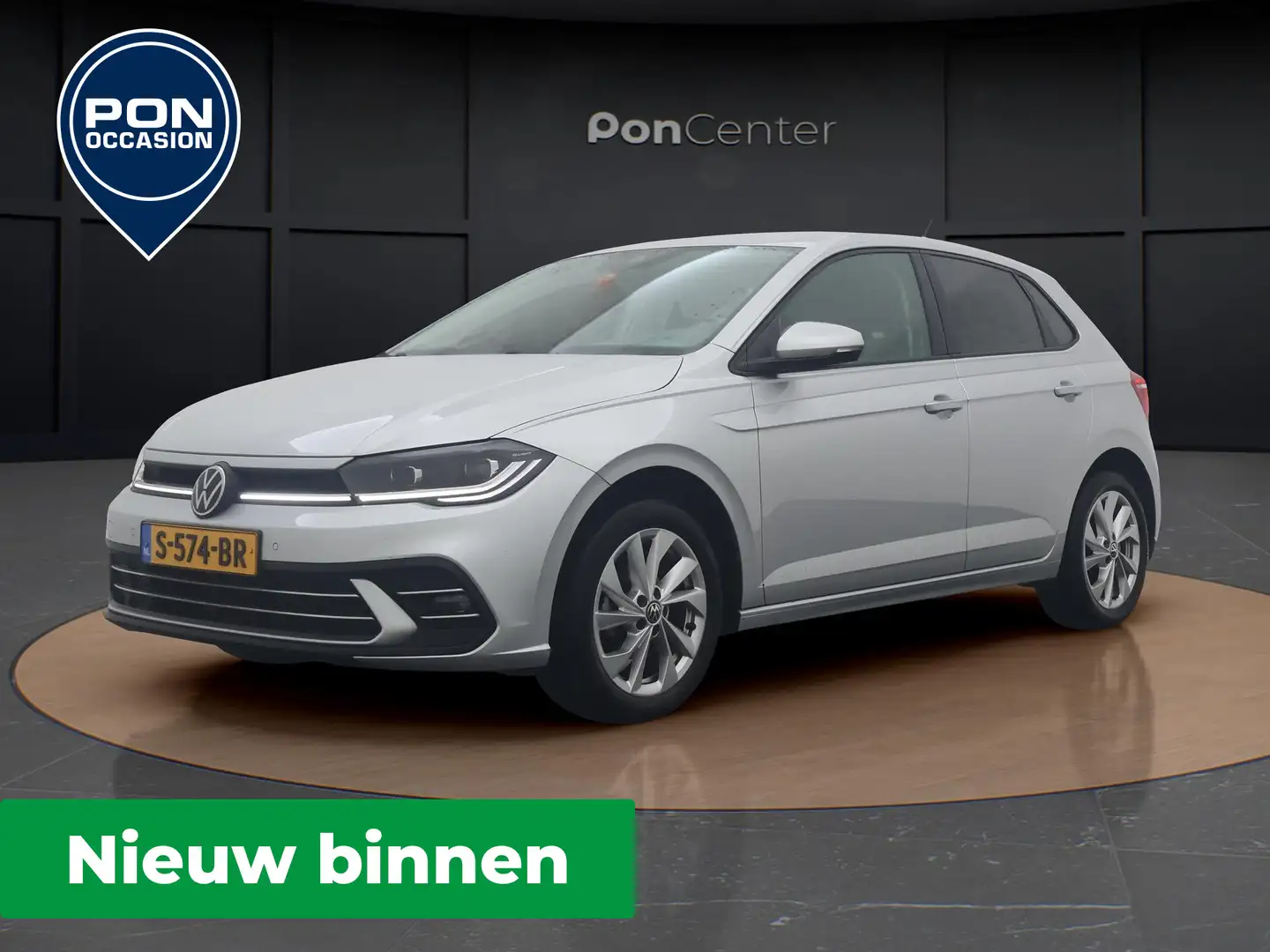 Volkswagen Polo 1.0 TSI Style | NIEUW BINNEN | Navigatie | IQ-Ligh Grijs - 1