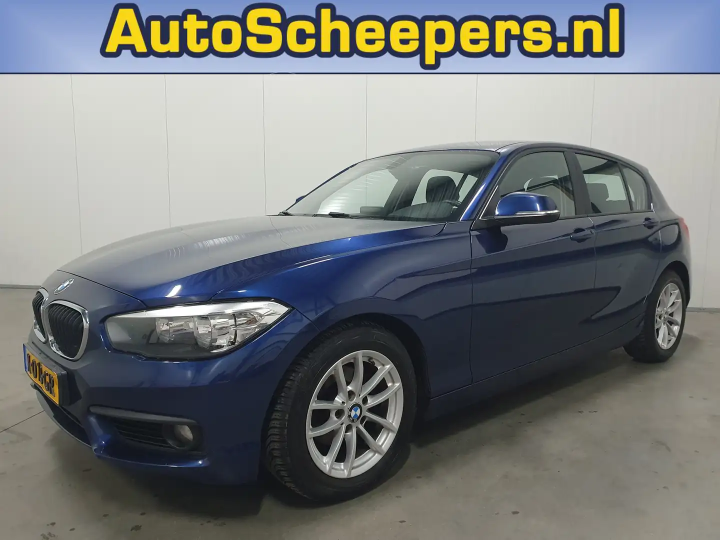 BMW 116 1-serie 116d EDE Executive NAVI/CRUISE/CLIMA/LMV Blauw - 1