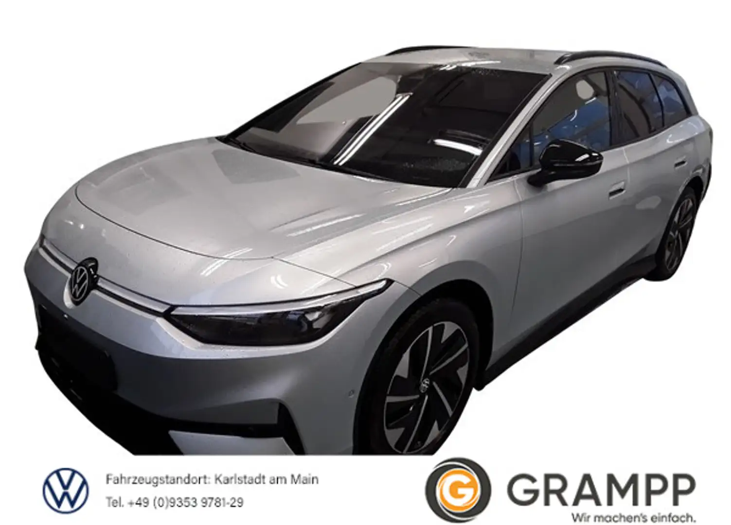 Volkswagen ID.7 Tourer Pro S +CCS+WÄRMEPUMPE+AHK+360°+MATRI Silber - 1