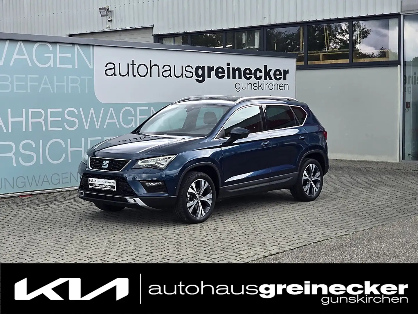 SEAT Ateca 1,5 Xcellence ACT 4WD TSI DSG - AHV- Winterpaket Blau - 1