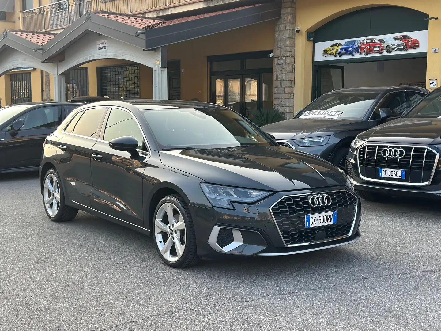 Audi A3 A3 Sportback 35 2.0 tdi Business Advanced s-tronic Gris - 1