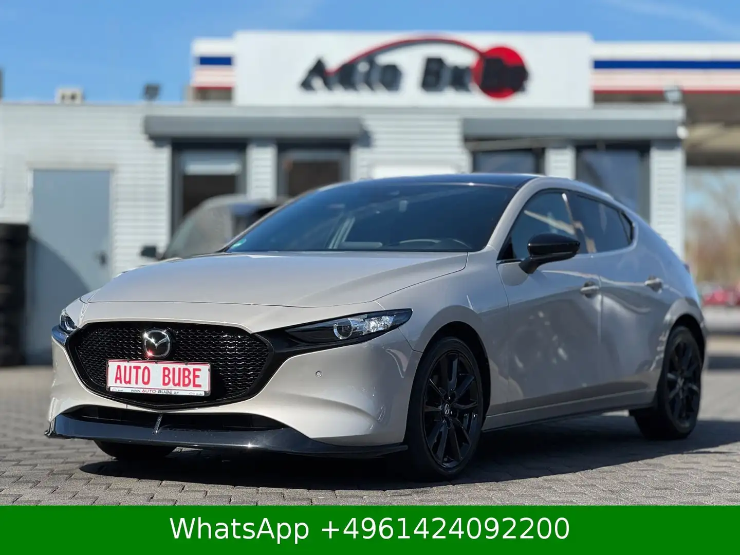 Mazda 3 Lim. 5-trg. Homura HUD|ACC|AUTOM|KAMERA|LED Grau - 1