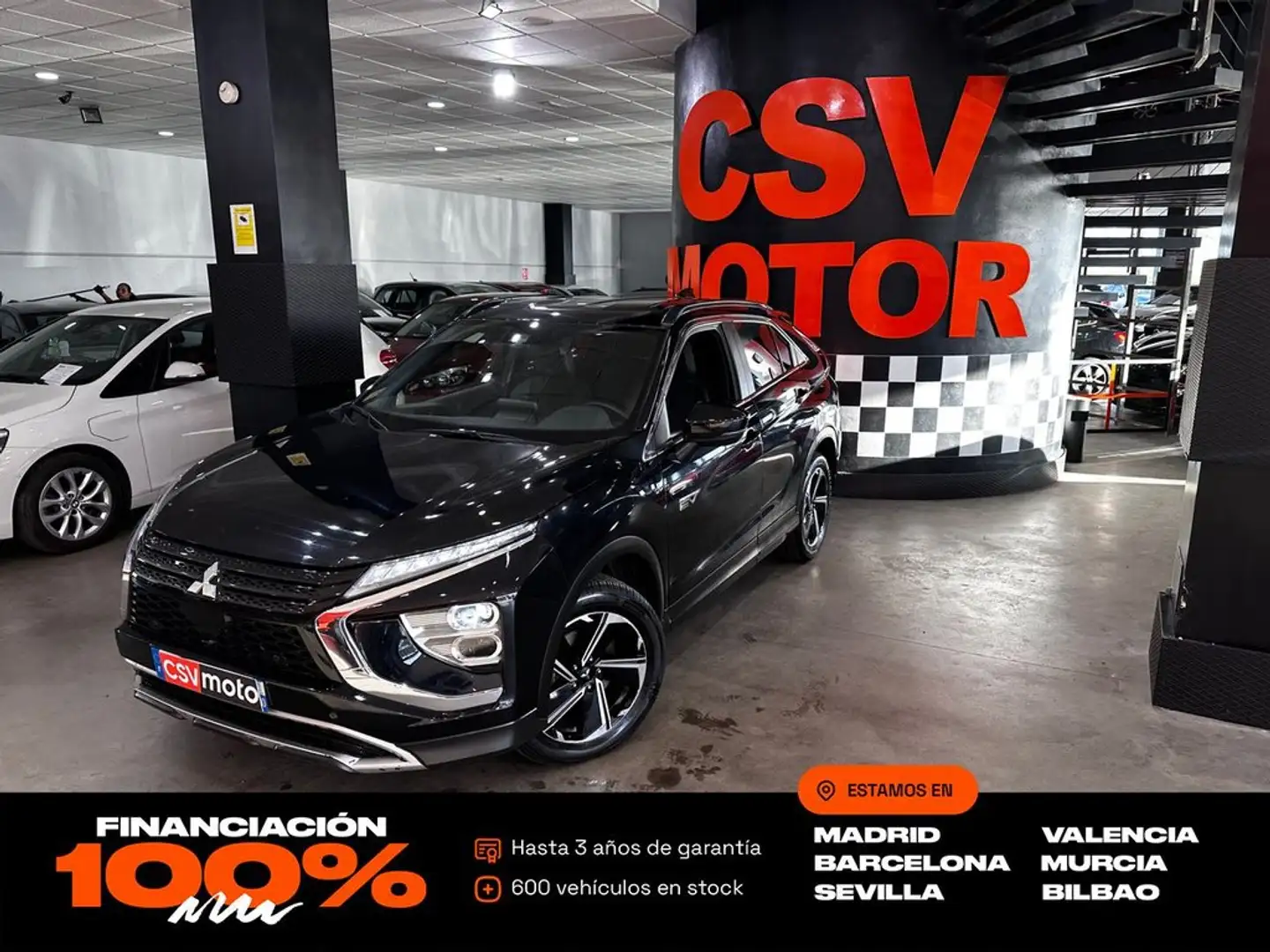 Mitsubishi Eclipse Cross 2.4 PHEV Kaiteki Auto 4WD Noir - 1