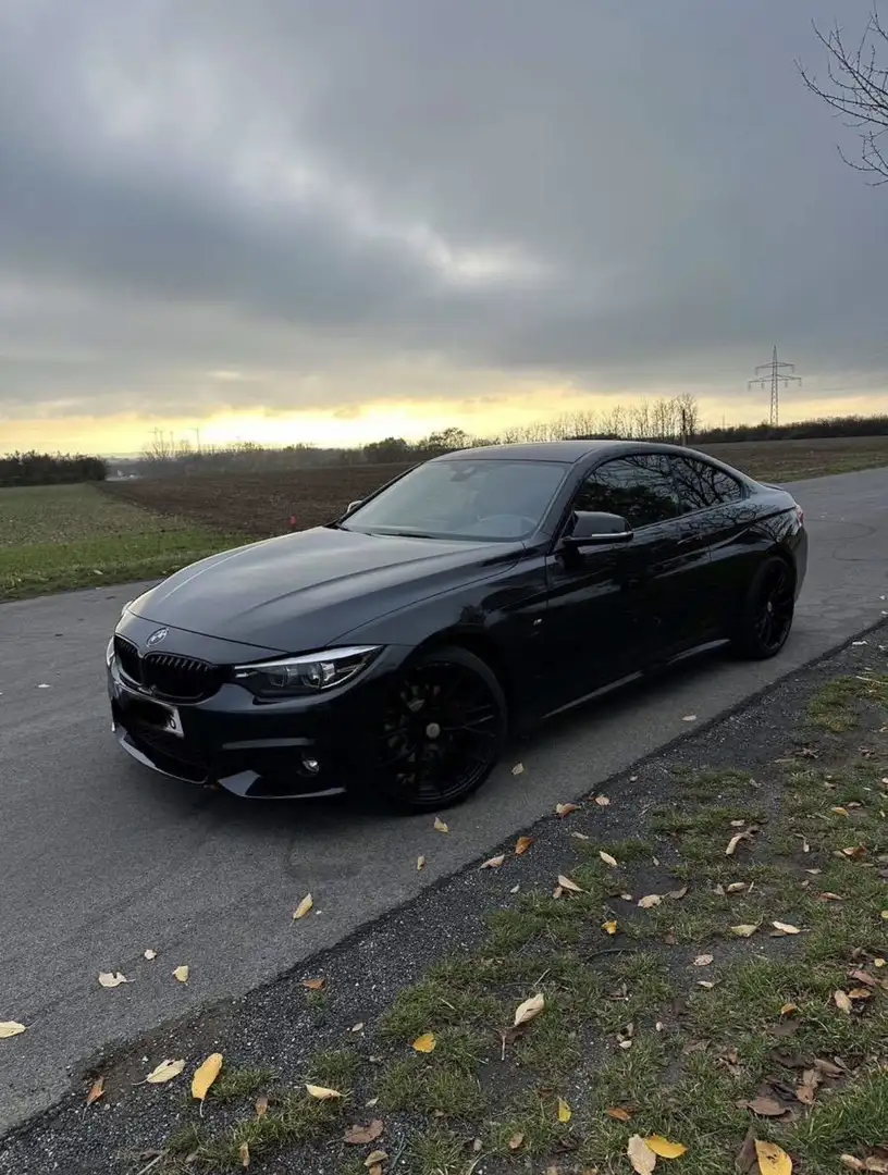 BMW 420 420d Coupe M Sport Aut. Schwarz - 1
