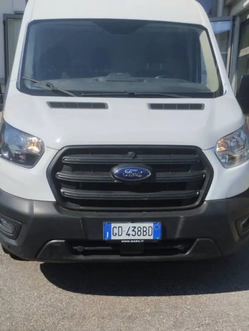 Ford Transit 330 2.0 tdci MHEV 130cv trend L3H2 E6.2 Weiß - 1