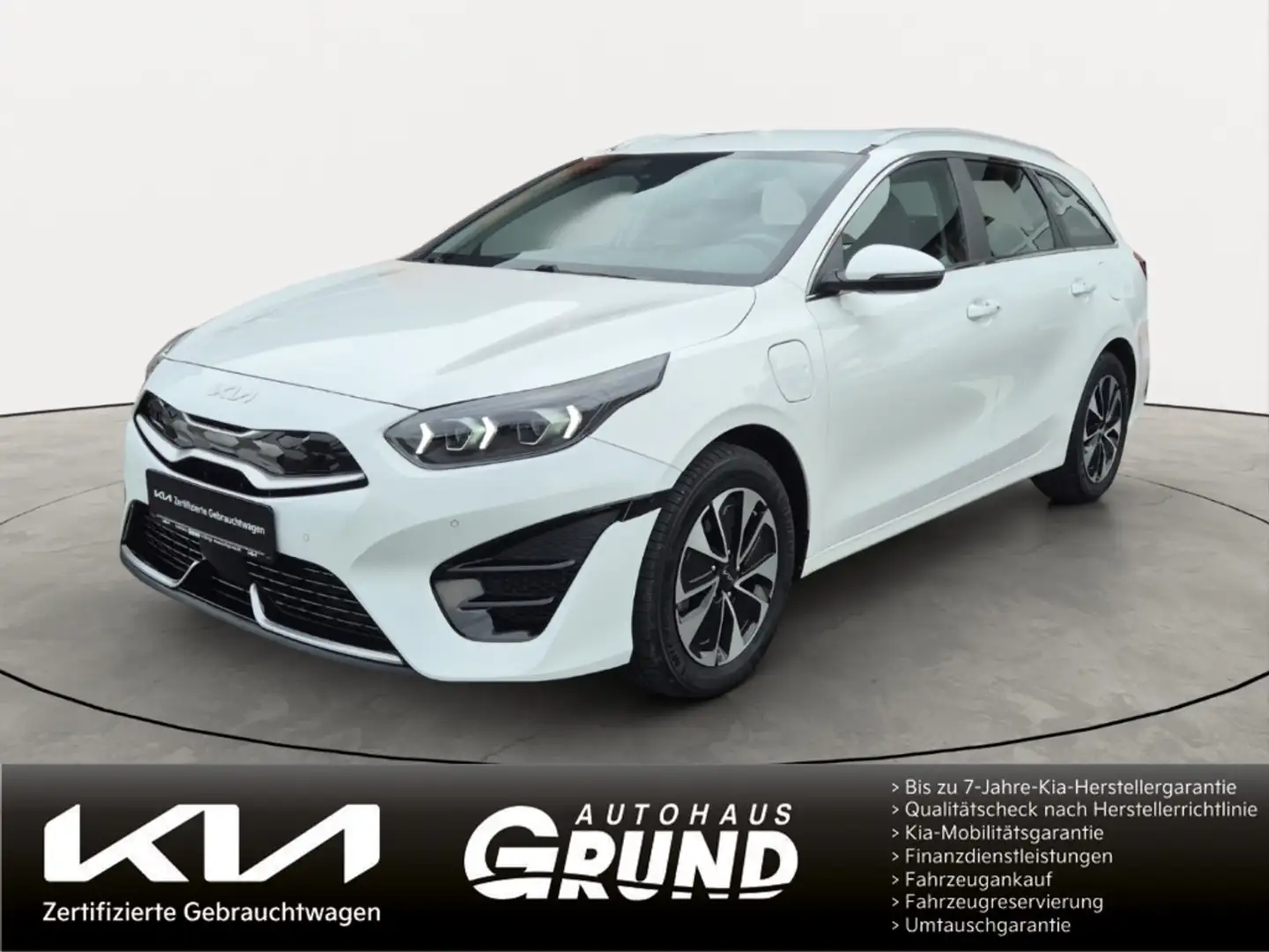 Kia Ceed SW / cee'd SW 1.6 PHEV SPIRIT AHK TECH NAVI Blanco - 1