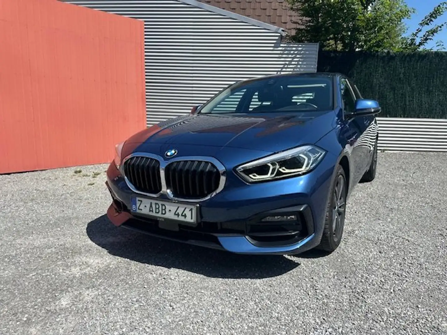 BMW 118 118iA OPF Bleu - 1