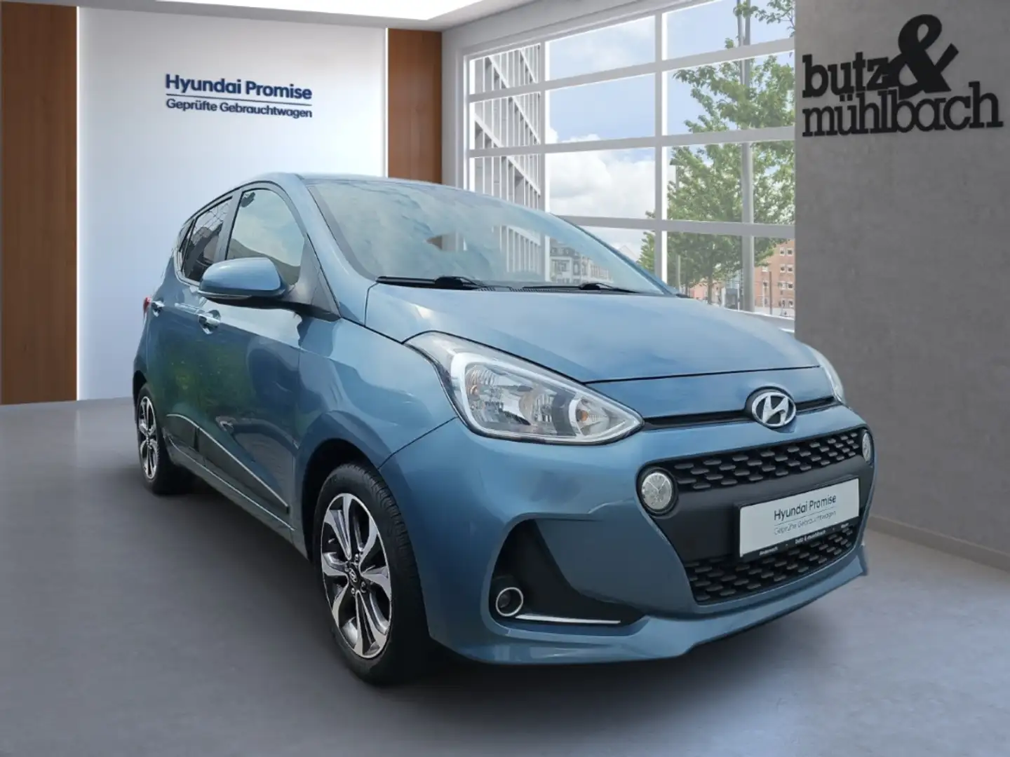 Hyundai i10 Style 1.2 EU6d-T Premium-Paket. Sicherheits-Paket Blau - 2