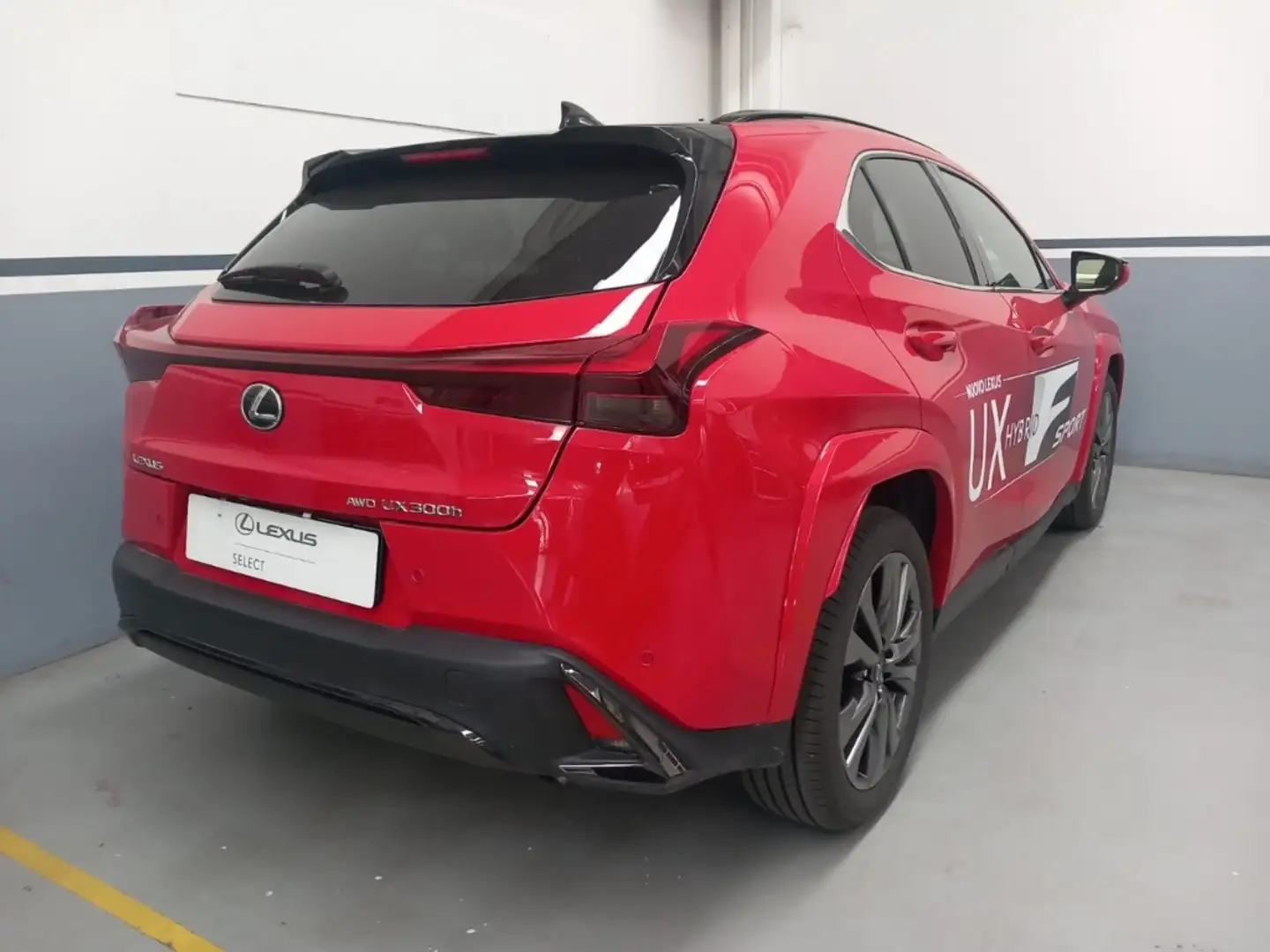 Lexus UX 300h 4WD F-SPORT MY24 IVA ESPOSTA KM0 Rosso - 2
