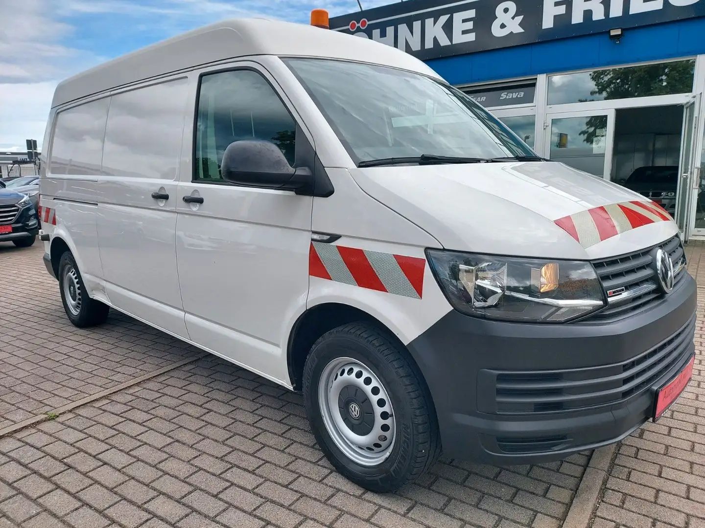 Volkswagen T6 Transporter Kombi Kasten 4x4 hoch lang Klima Blanco - 2