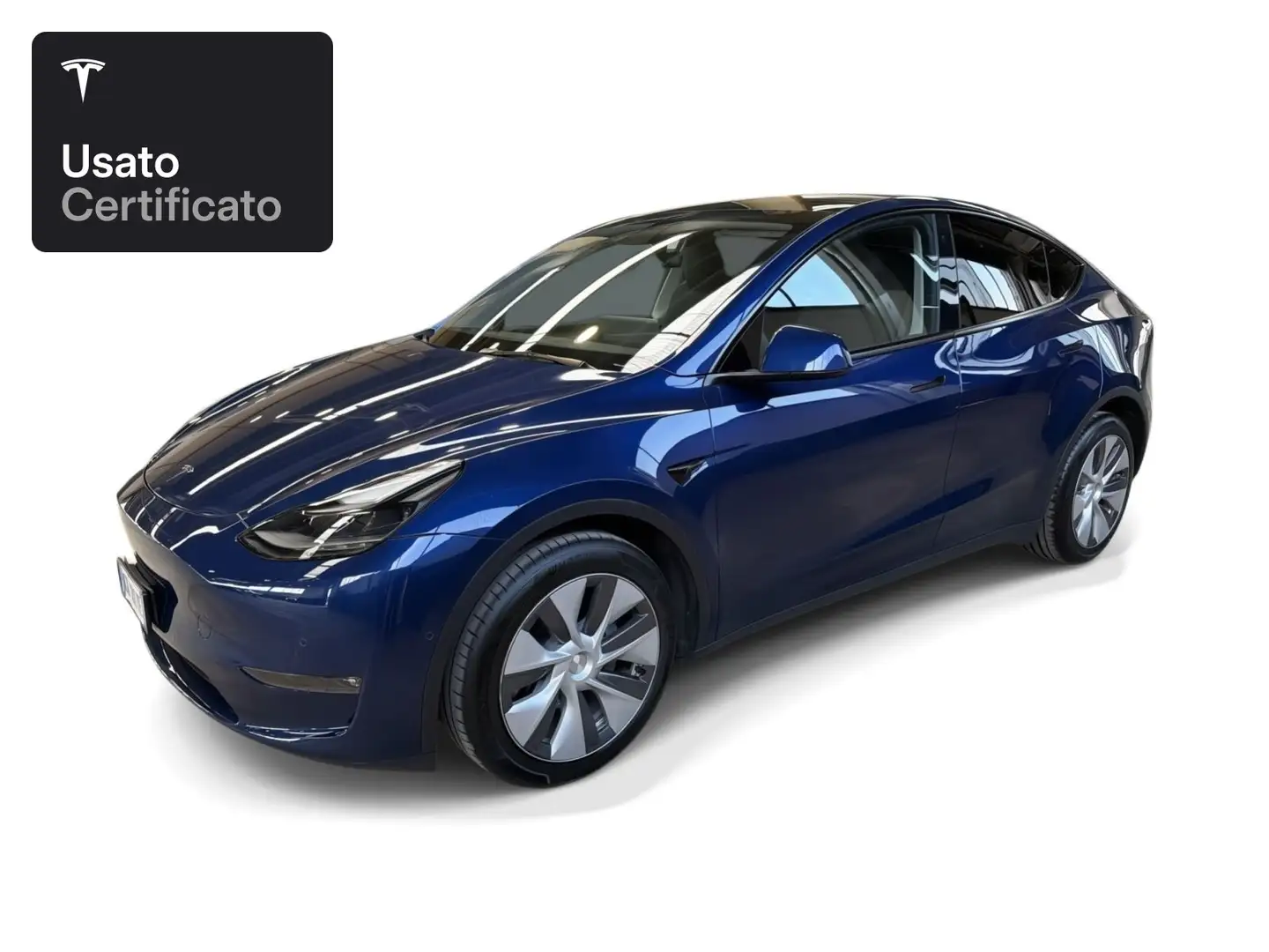 Tesla Model Y Long Range AWD Blauw - 1